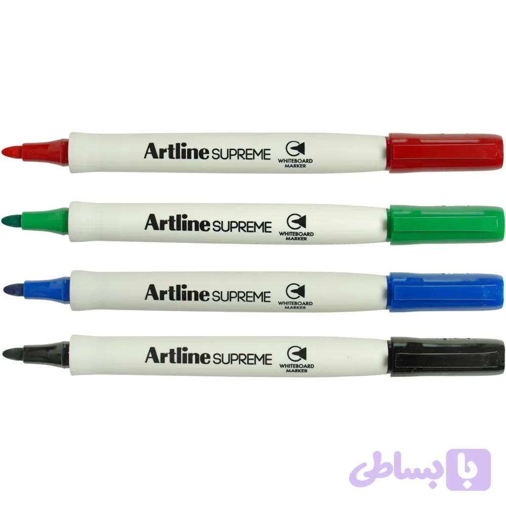 ماژیک وایت برد4عددی سوپریم آرتلاین کد507/4PSH1 — تصویر 1