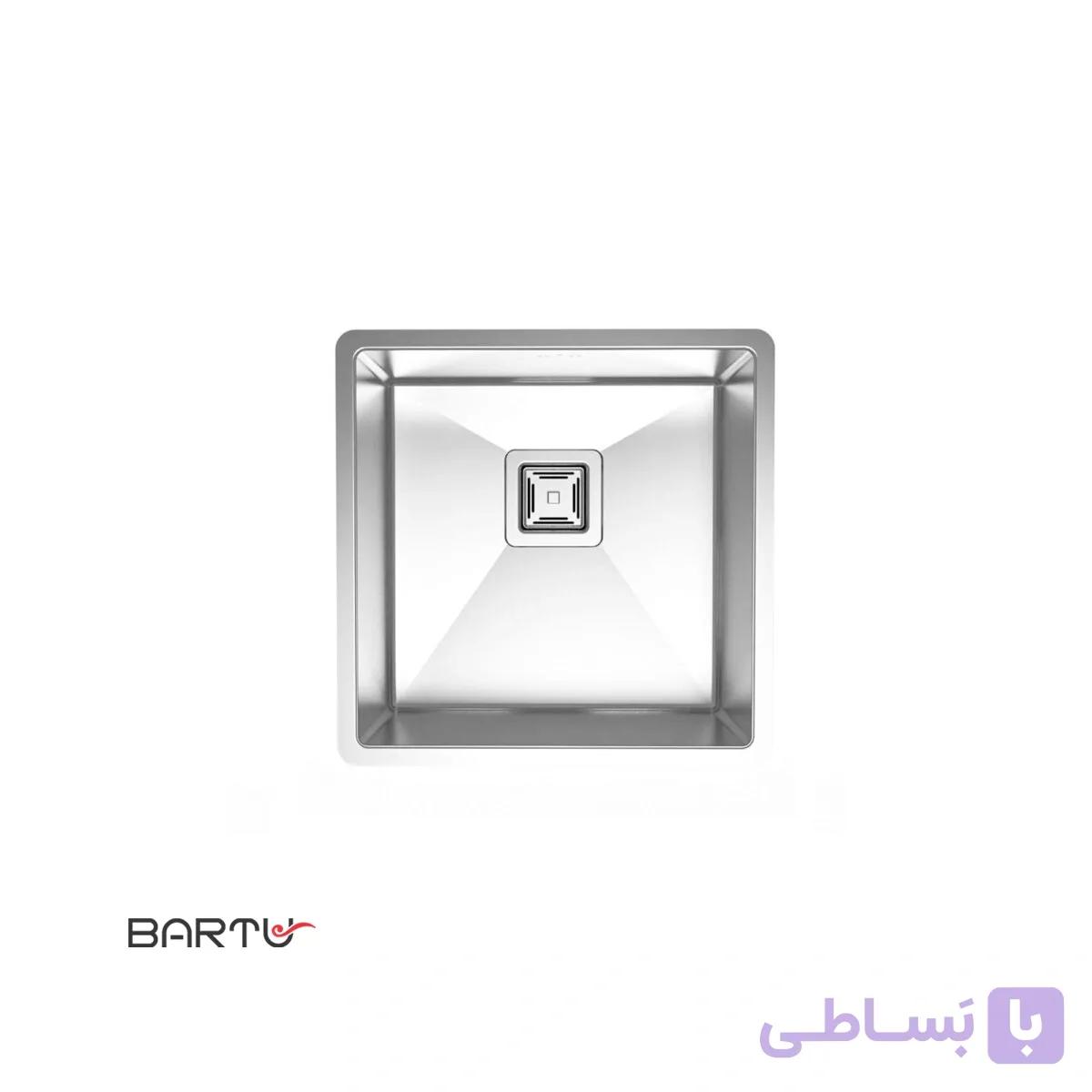 سینک دست ساز باکسی تک لگن کن مدل R10 – A40 — تصویر 1
