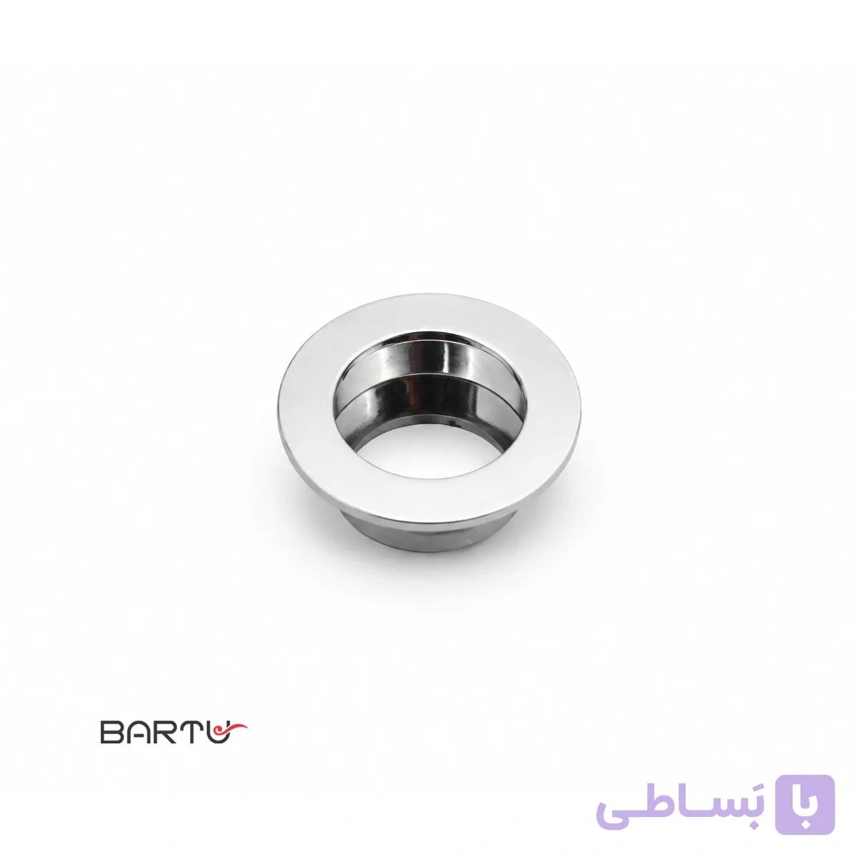 دستگیره کابینت توکار گرد برند هیرو مدل H400 – دستگیره انگشتی — تصویر 1