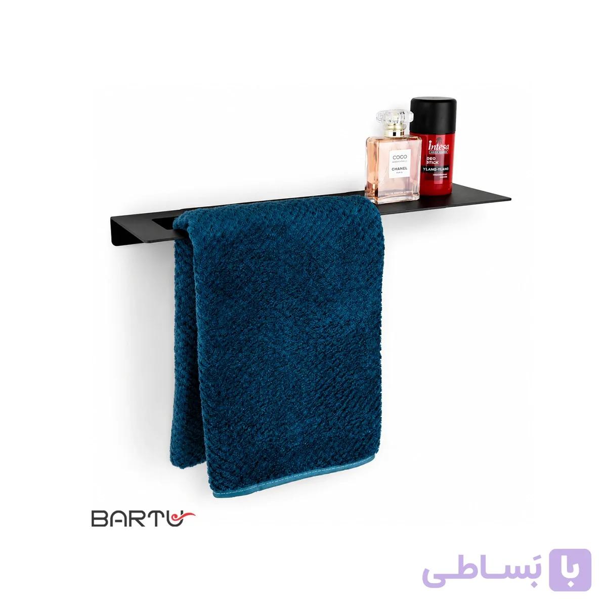 شلف دیواری مینیمال جا حوله ای آیلین هوم کد 009 — تصویر 1