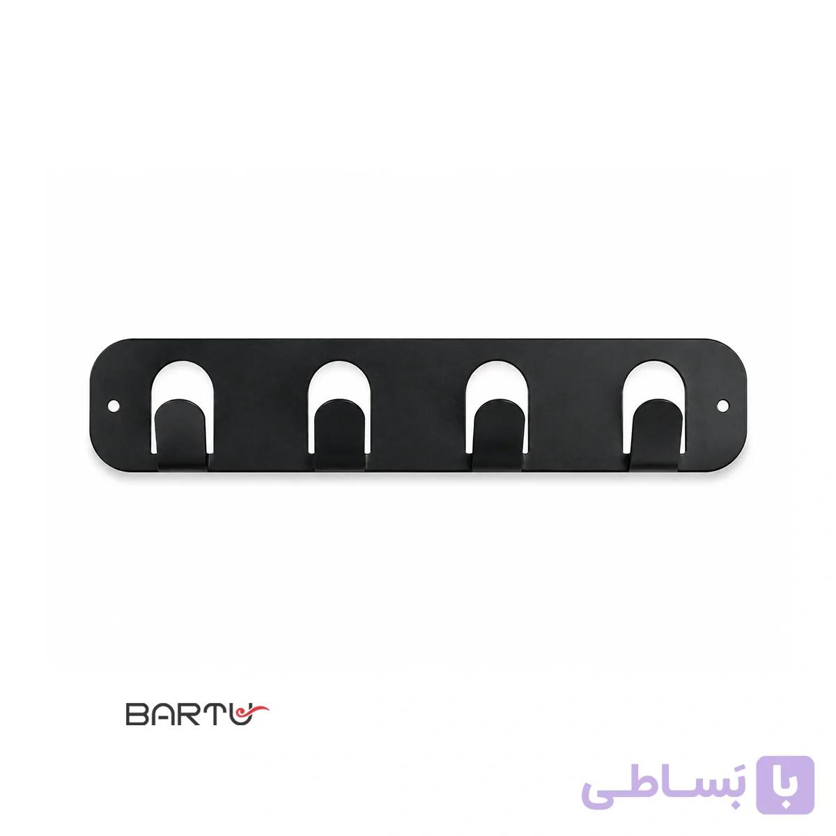 آویز حوله دیواری فلزی چندمنظوره آیلین هوم کد 007 — تصویر 1