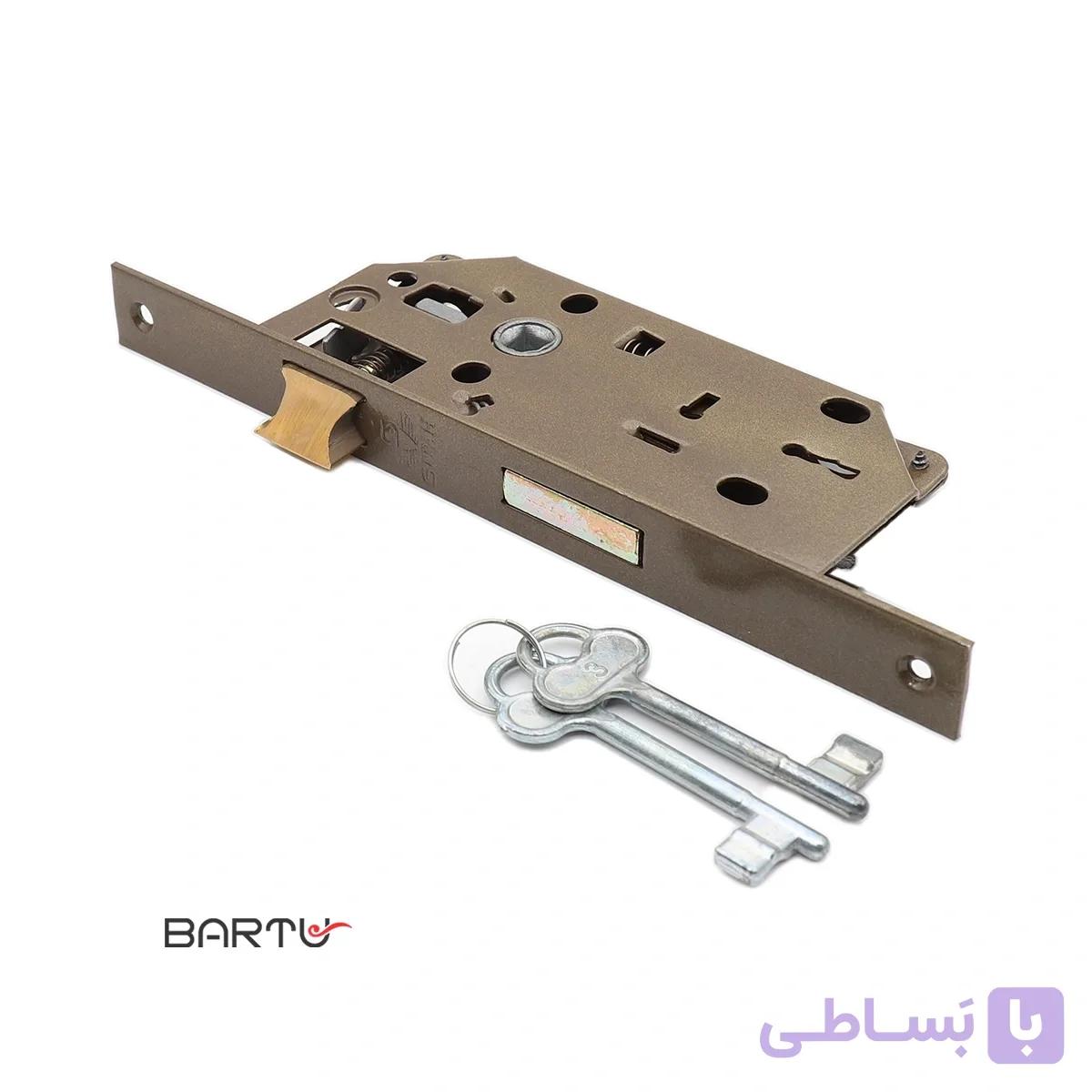 قفل کلیدی درب چوبی اتاق سپه 6.5 آکس 4 سانت — تصویر 1