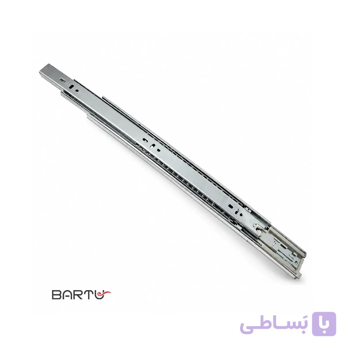 ریل سه تیکه معمولی بلو عرض 45 میلی متر کد BR345 – ورق ضخیم