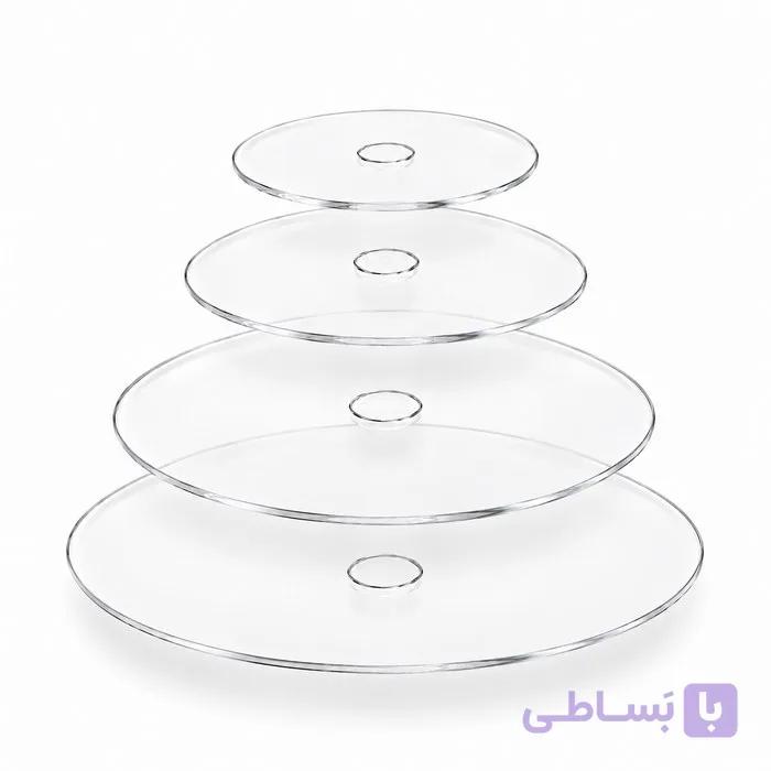 پلکسی گرد 21.5 سانت