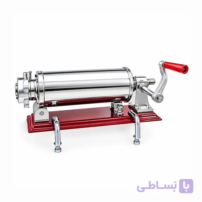 سوسیس پر کن استیل افقی 2.7 لیتر متحرک — تصویر 1