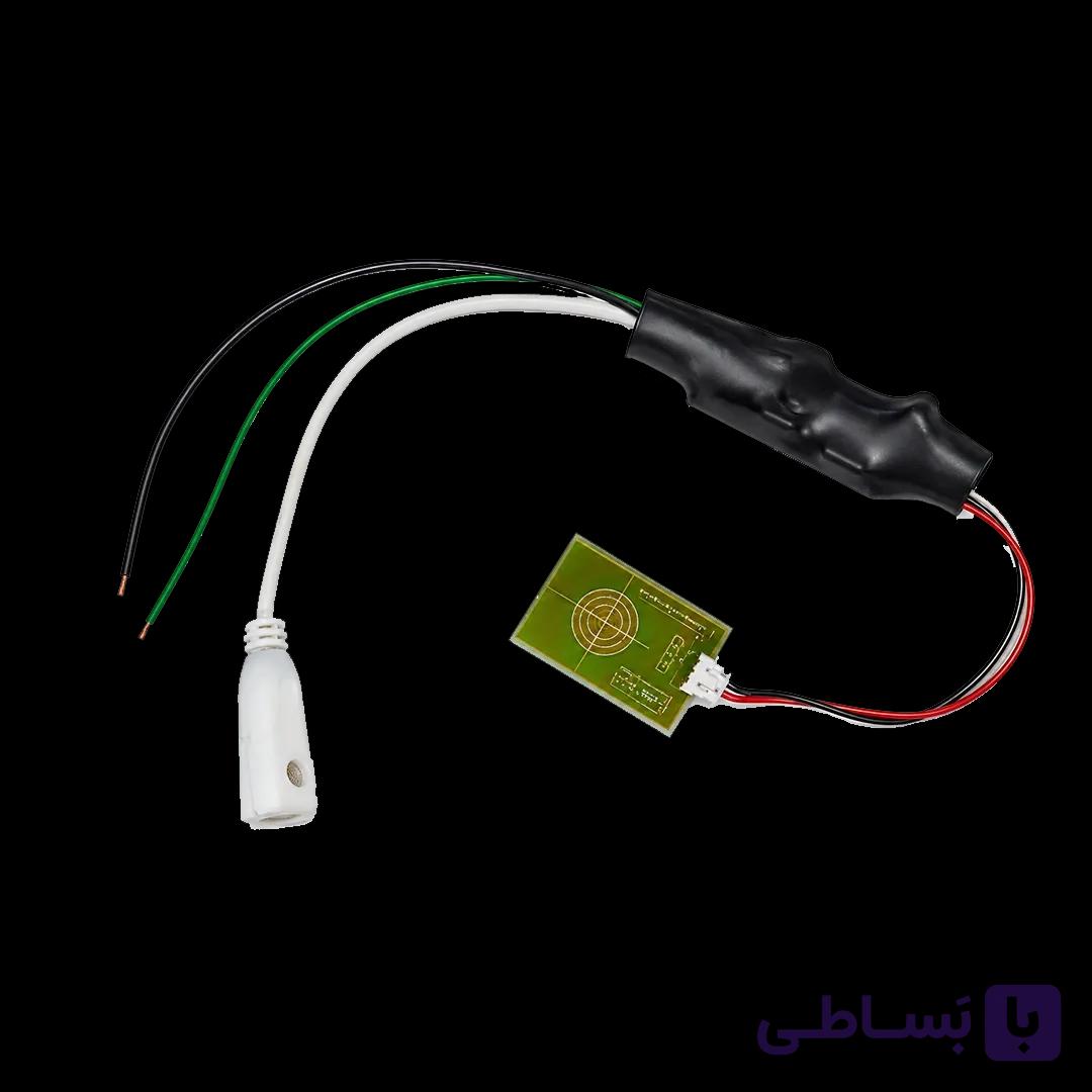 کلید لمسی پشت آینه اقتصادی با سوکت وایرلس (MP1) — تصویر 1