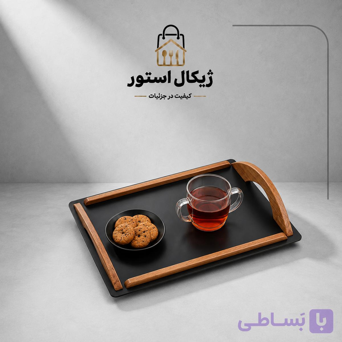 سینی مستطیل مینیمال طرح راشل