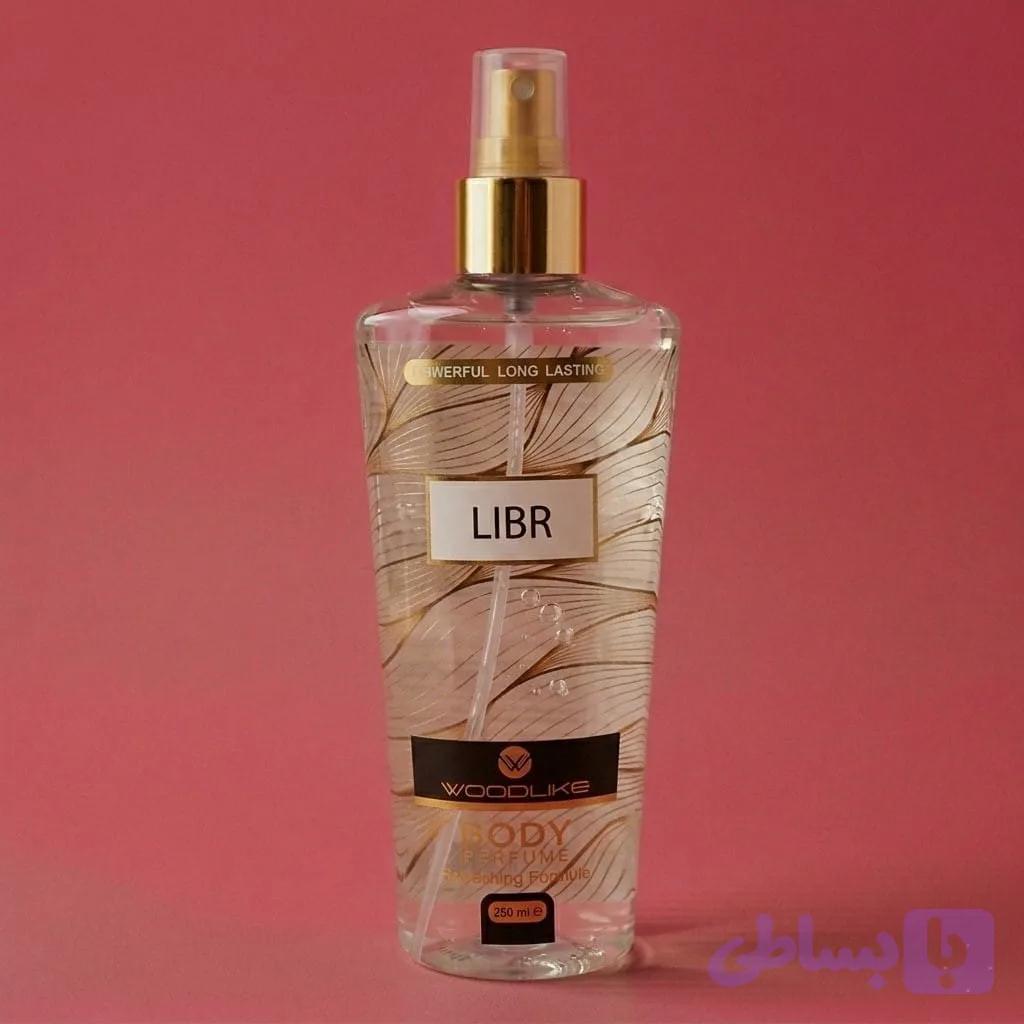 بادی اسپلش زنانه وودلایک مدل Libr حجم 250 میلی‌لیتر
