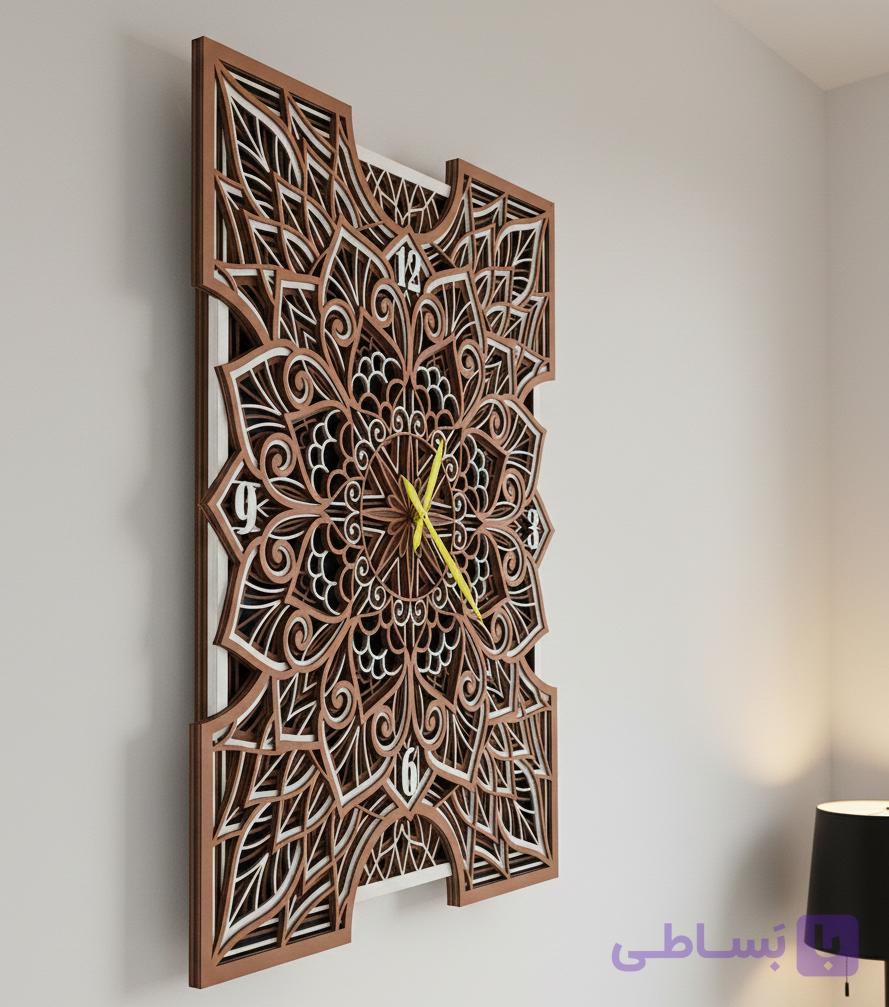 ساعت دیواری مدرن طرح کابریلی کد 2023