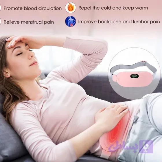 ماساژور قاعدگی PMS ماساژور شکم کمربند پریودی مدل especially for you | گرمایشی و لرزشی پک اصلی وارداتی