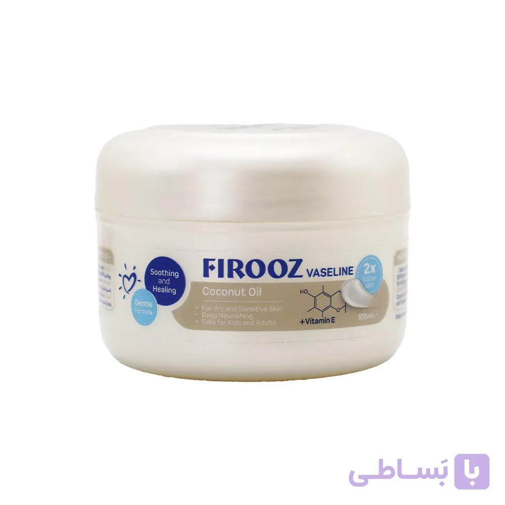 وازلین روغن نارگیل فیروز 100 میلی لیتر — تصویر 1