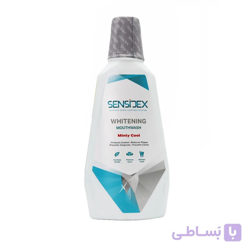 دهانشویه سفید کننده دندان سنسیدکس 420 میلی لیتر — تصویر 1