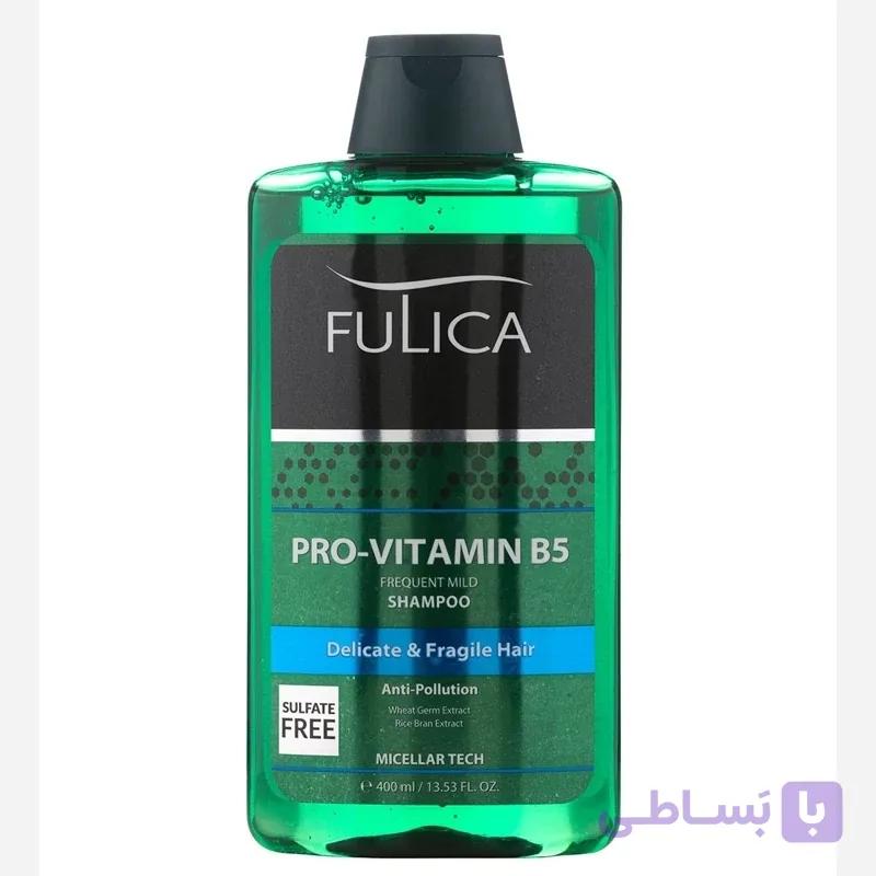 شامپو روزانه فولیکا مدل Pro Vitamin B5 بدون سولفات حجم 400 میلی لیتر