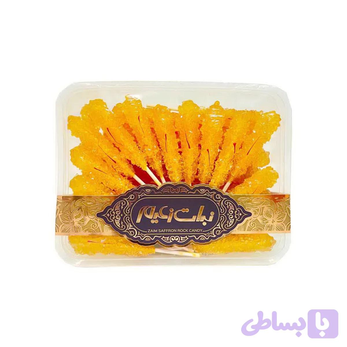 نبات چوبی زعفرانی مخصوص_600 گرمی - زعفران زعیم