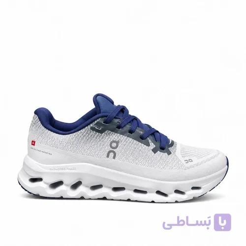 کتونی زنانه رانینگ آنرانینگ سفید سرمه ای سایز 37 تا 40 — تصویر 1