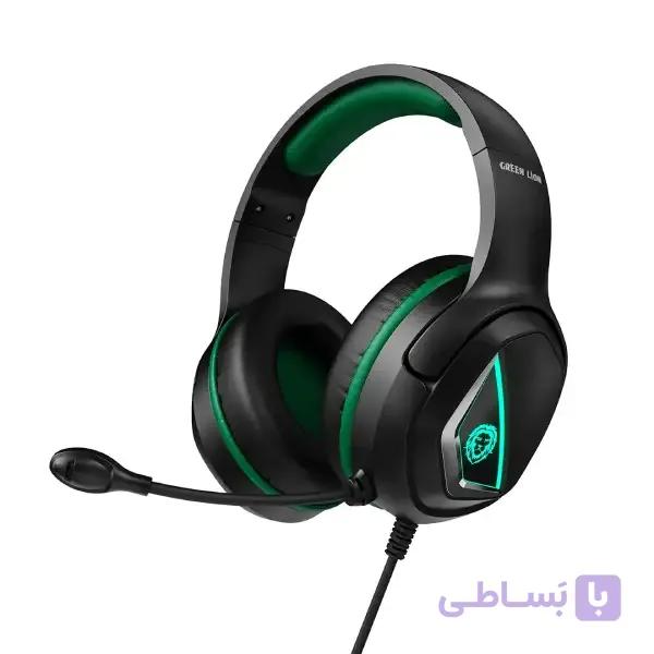 هدفون گیمینگ سیم دار گرین لاین مدل Green Lion Runner Wired Gaming Headphone
