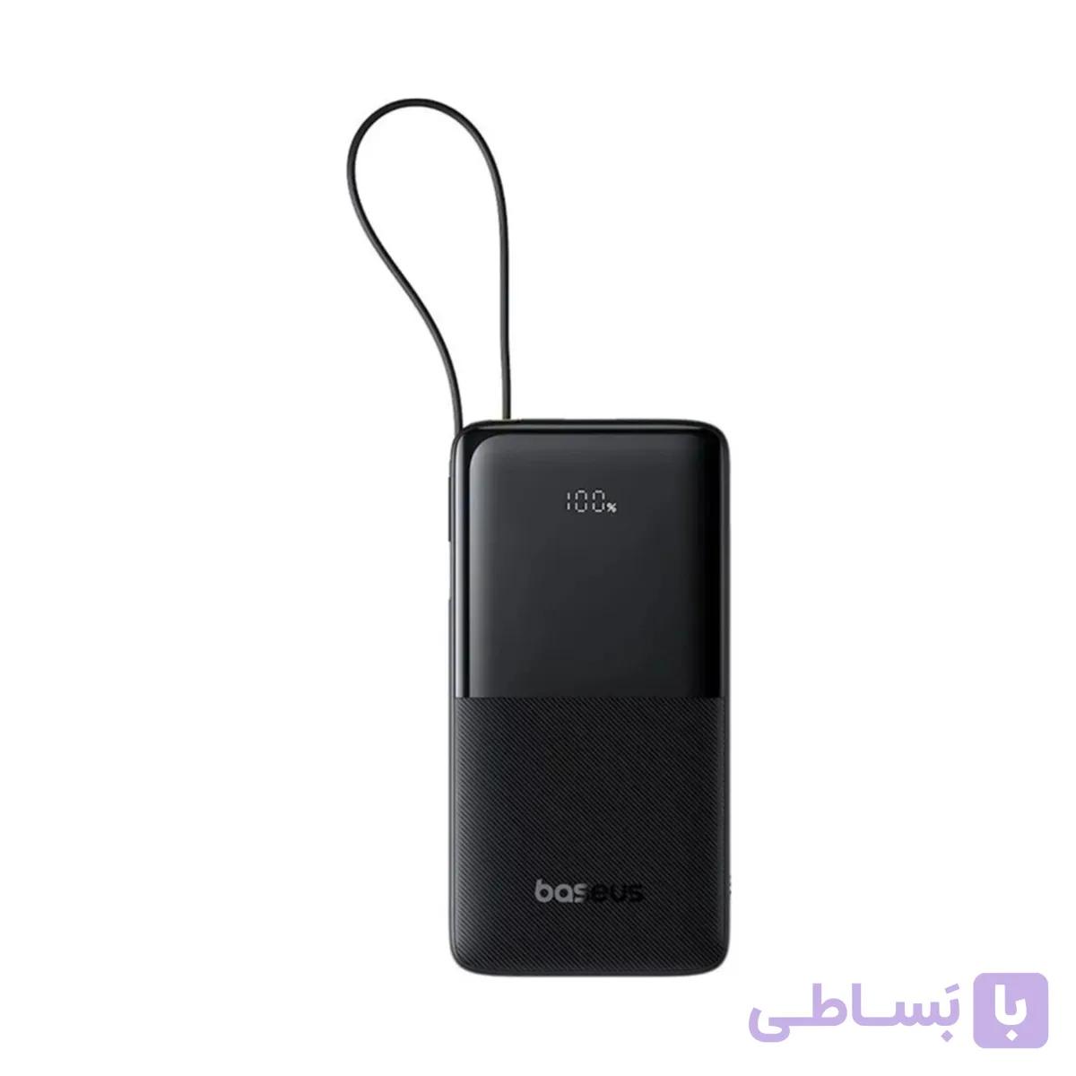 پاوربانک باسئوس مدل Bipow2-20W ظرفیت 10000 میلی آمپر ساعت