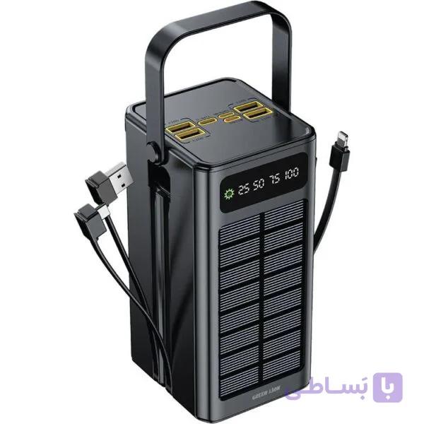 پاور بانک گرین لاین مدل Solar X ظرفیت 60000 میلی آمپر ساعت