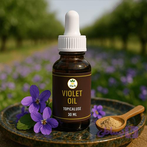 روغن بنفشه پایه زیتون مخصوص مو