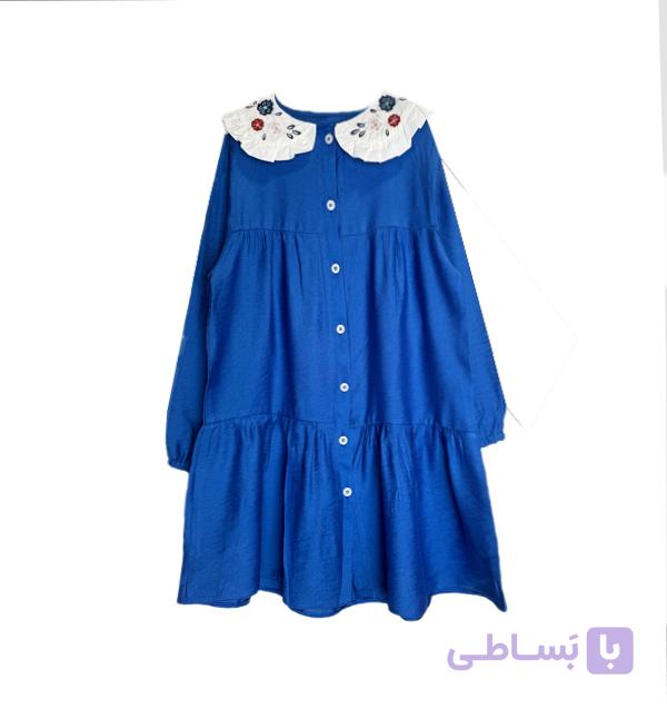 پیراهن دخترانه بنفشه — تصویر 1