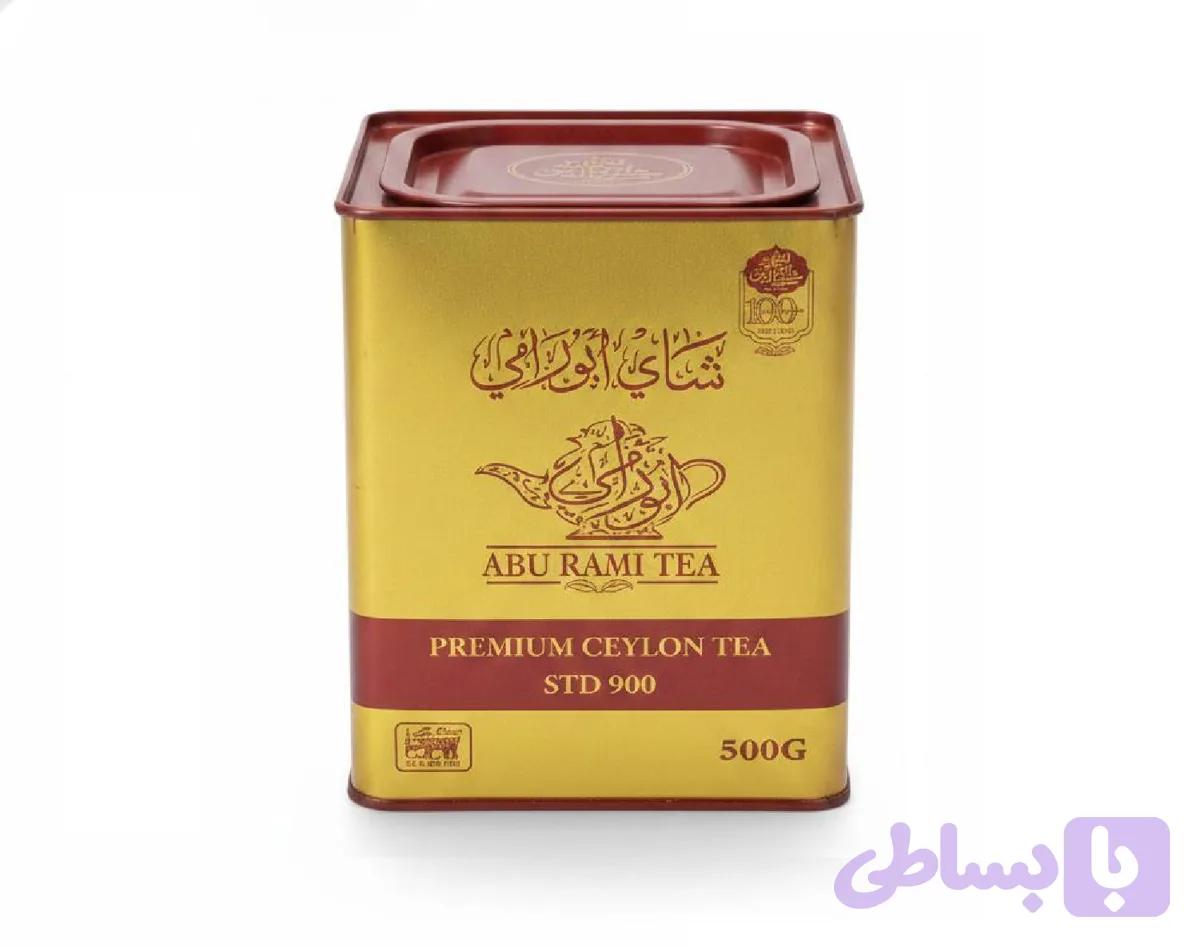 چای ابورامی فاخر 900 سعدالدین قوطی فلزی 500 گرمی