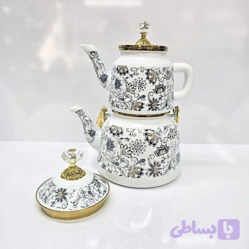 کتری قوری روهمی لعابی اورجینال — تصویر 1
