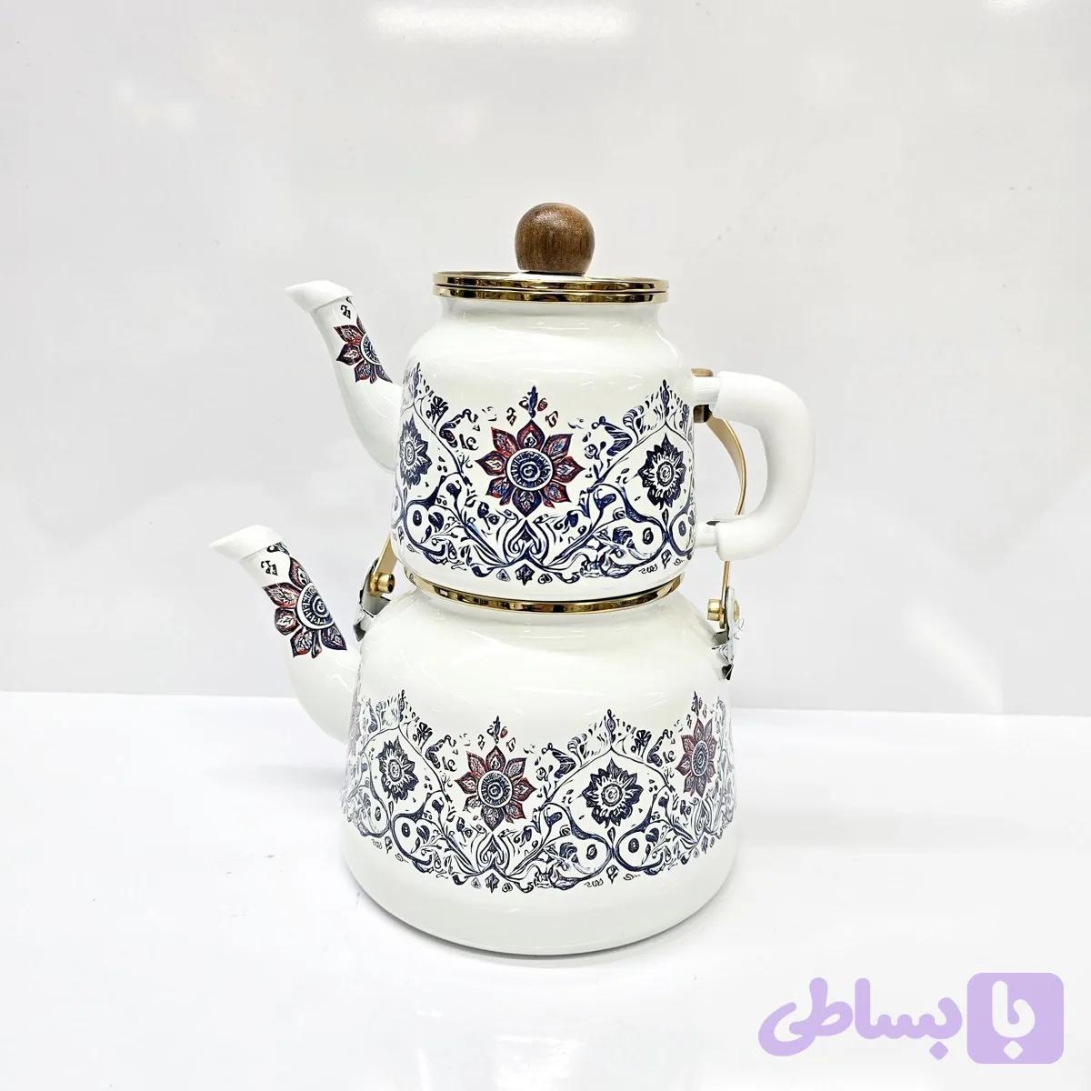 کتری قوری روهمی لعابی اورجینال — تصویر 1