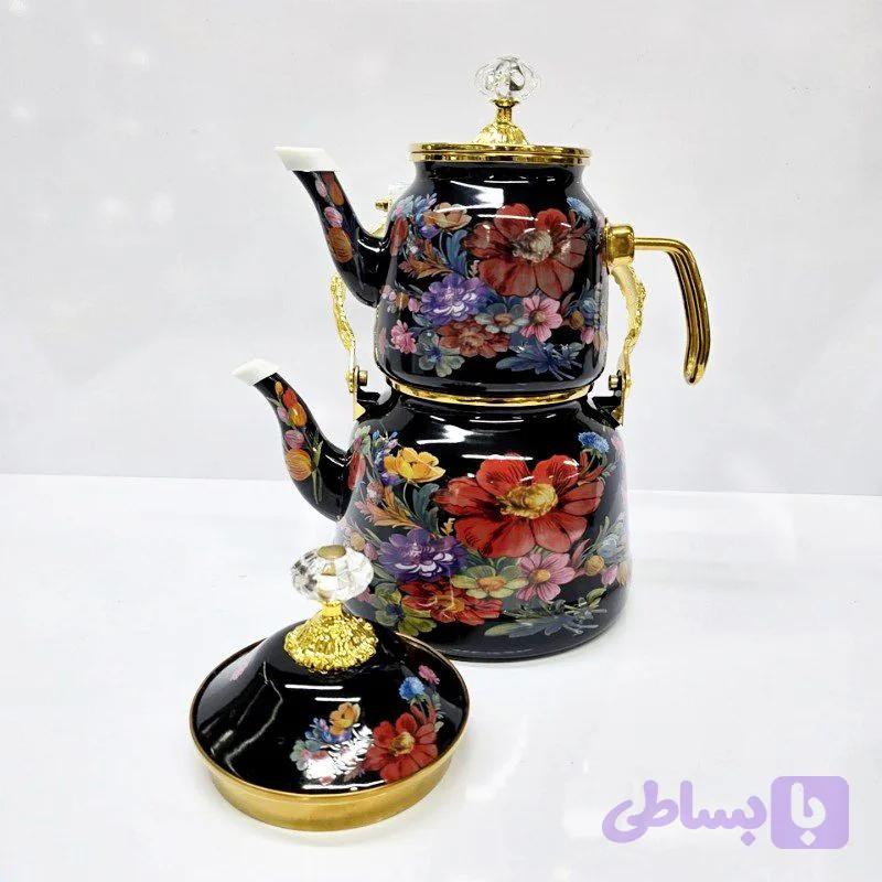 کتری قوری روهمی لعابی اورجینال — تصویر 1