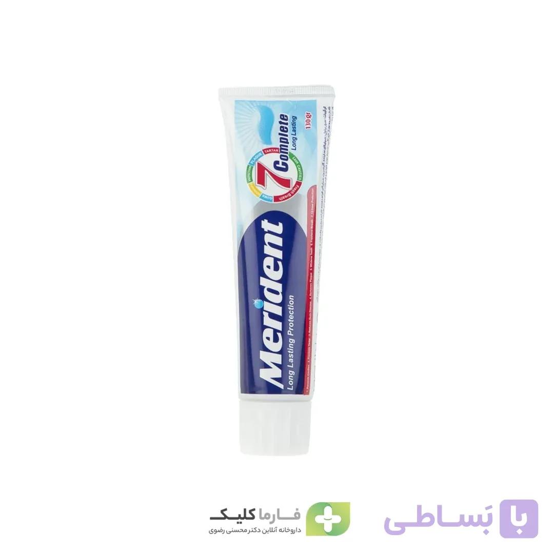 خمیردندان کامل7 و سفیدکننده مریدنت