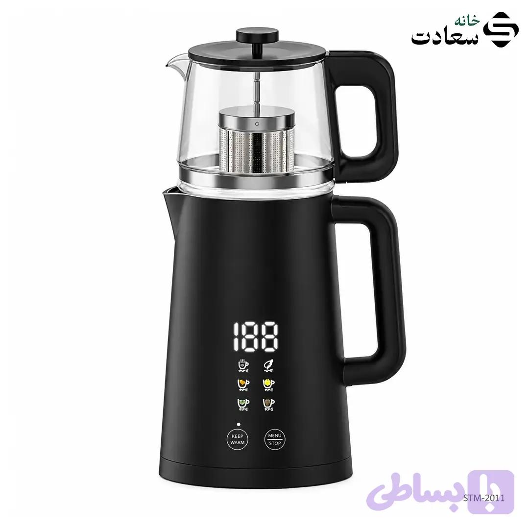 چایی ساز روهمی دیجیتال ساپر مدل STM-2011 — تصویر 1