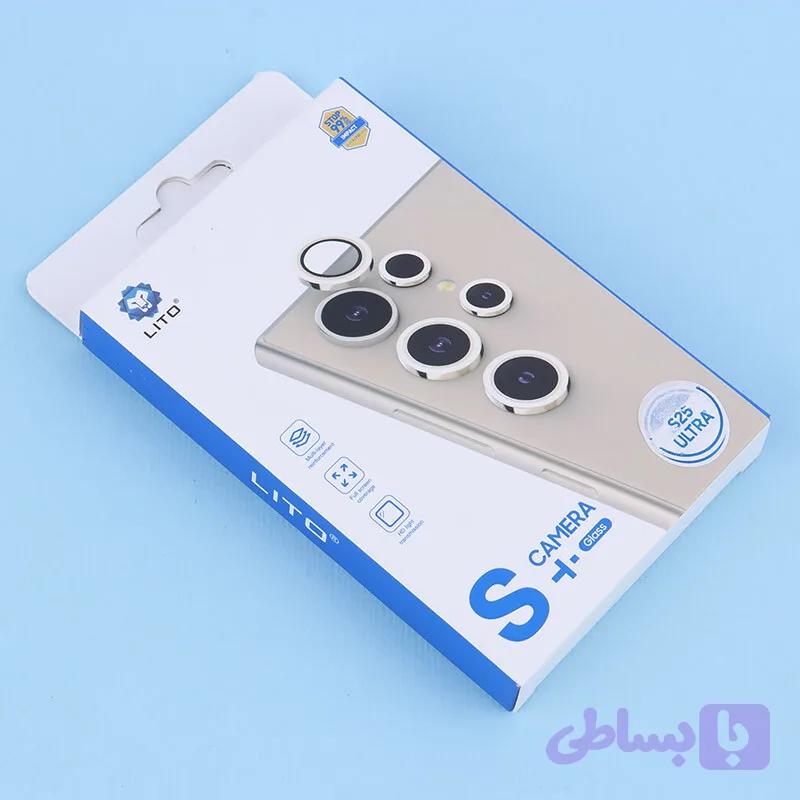 محافظ لنز رینگی فلزی Samsung Galaxy S25 Ultra برند LITO — تصویر 1