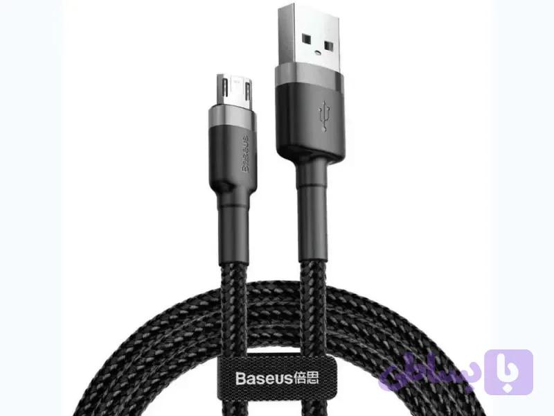 کابل تبدیل USB به microUSB بیسوس مدل CAMKLF-C09 طول 2 متر — تصویر 1