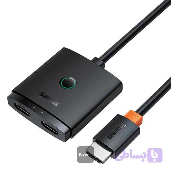 مبدل HDMI بیسوس AirJoy B01331105111-01 با کابل یک متری — تصویر 1