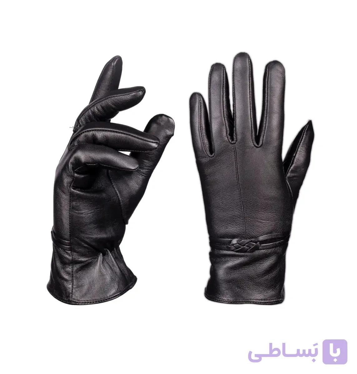 دستکش زنانه چرم آفتاب مدل DM 402