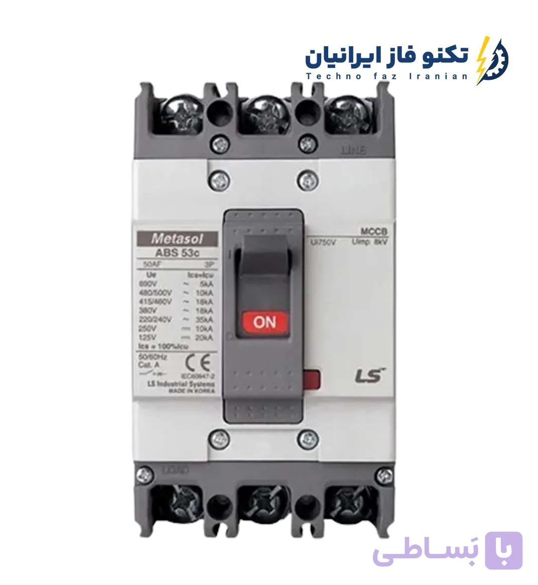 کلید اتوماتیک فیکس 800 آمپر برند ال اس Ls سه پل