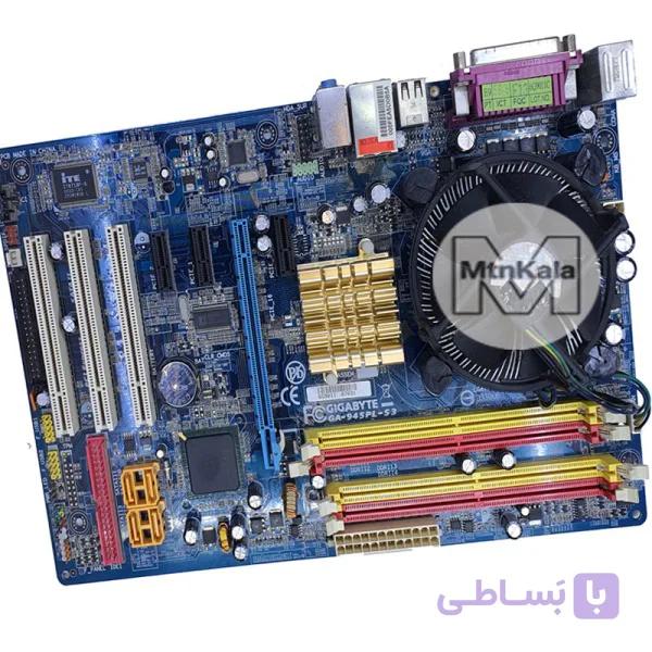 باندل مادربرد گیگابایت 945PL-S3 با پردازنده Intel E2140 استوک — تصویر 1