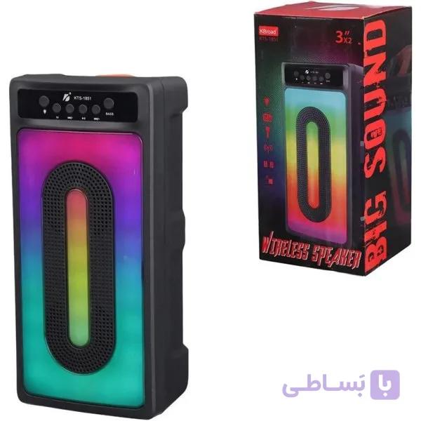 اسپیکر بلوتوثی کی برود KTS-1851 — تصویر 1