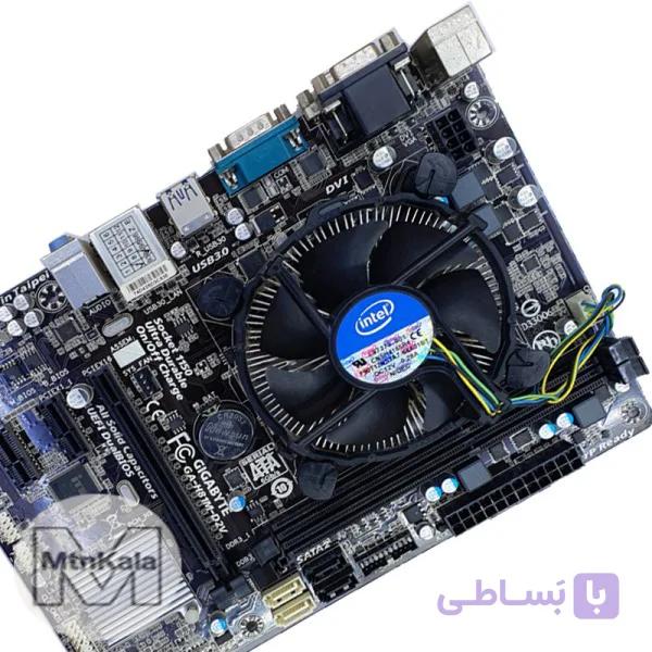 باندل مادربرد گیگابایت H81M-D2V با پردازنده G3220 — تصویر 1