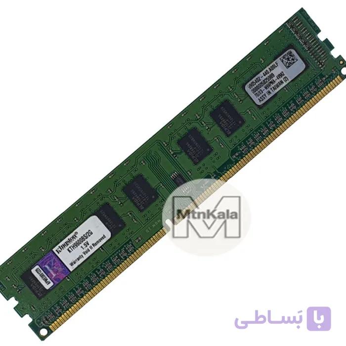رم دسکتاپ DDR3 تک کاناله 1333 مگاهرتز CL9 کینگستون مدل KTH9600BS ظرفیت 2 گیگابایت استوک — تصویر 1