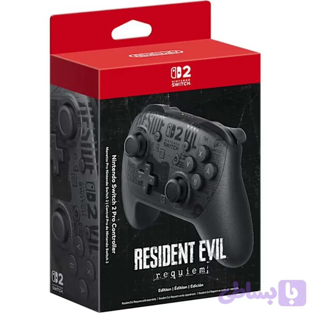 دسته بازی نینتندو سوییچ 2 پرو Resident Evil Requiem Edition Controller — تصویر 1