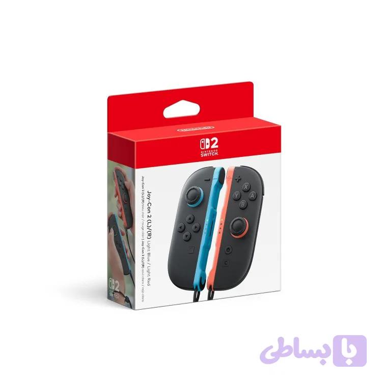 گیم پد Joy-Con 2 – رنگ Light Red/Light Blue — تصویر 1