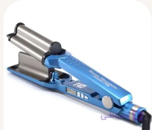 فرکننده مو حرفه‌ای BaBylissPRO مدل BNT100S | فناوری Nano Titanium | تا ۴۵۰ درجه