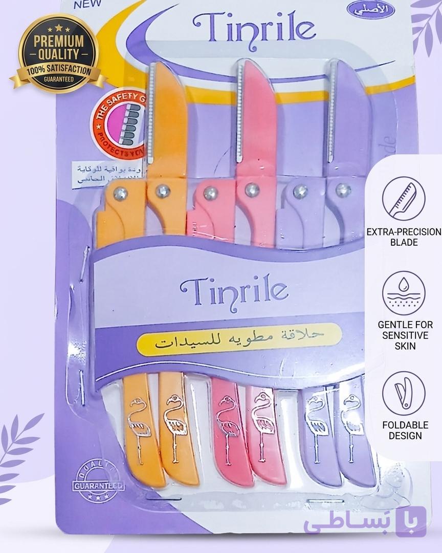 ​تیغ ابرو و صورت زنانه تینریل (Tinrile) - اصل و تاشو