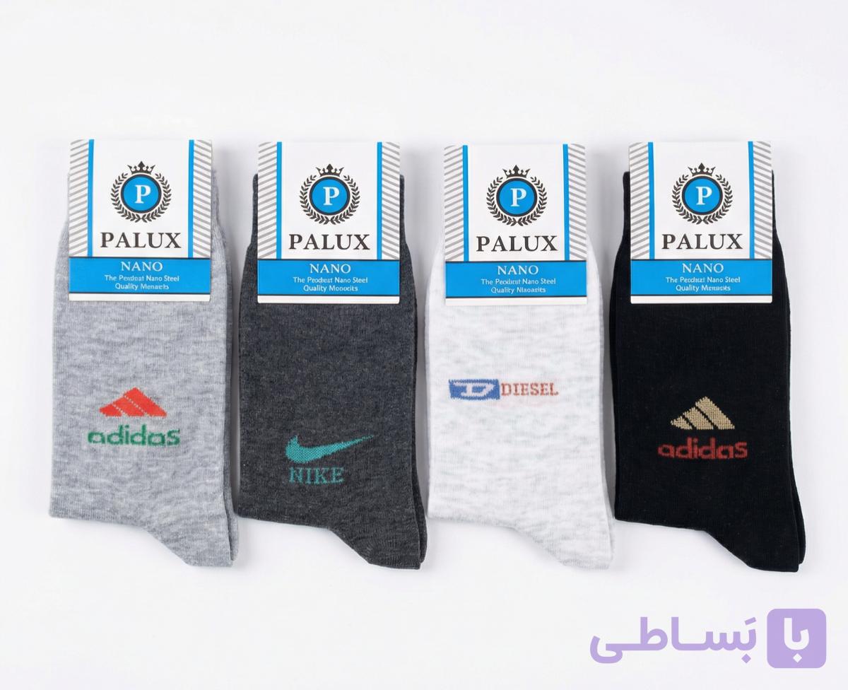 جوراب مردانه ساقدارنخی ۱۲عدد