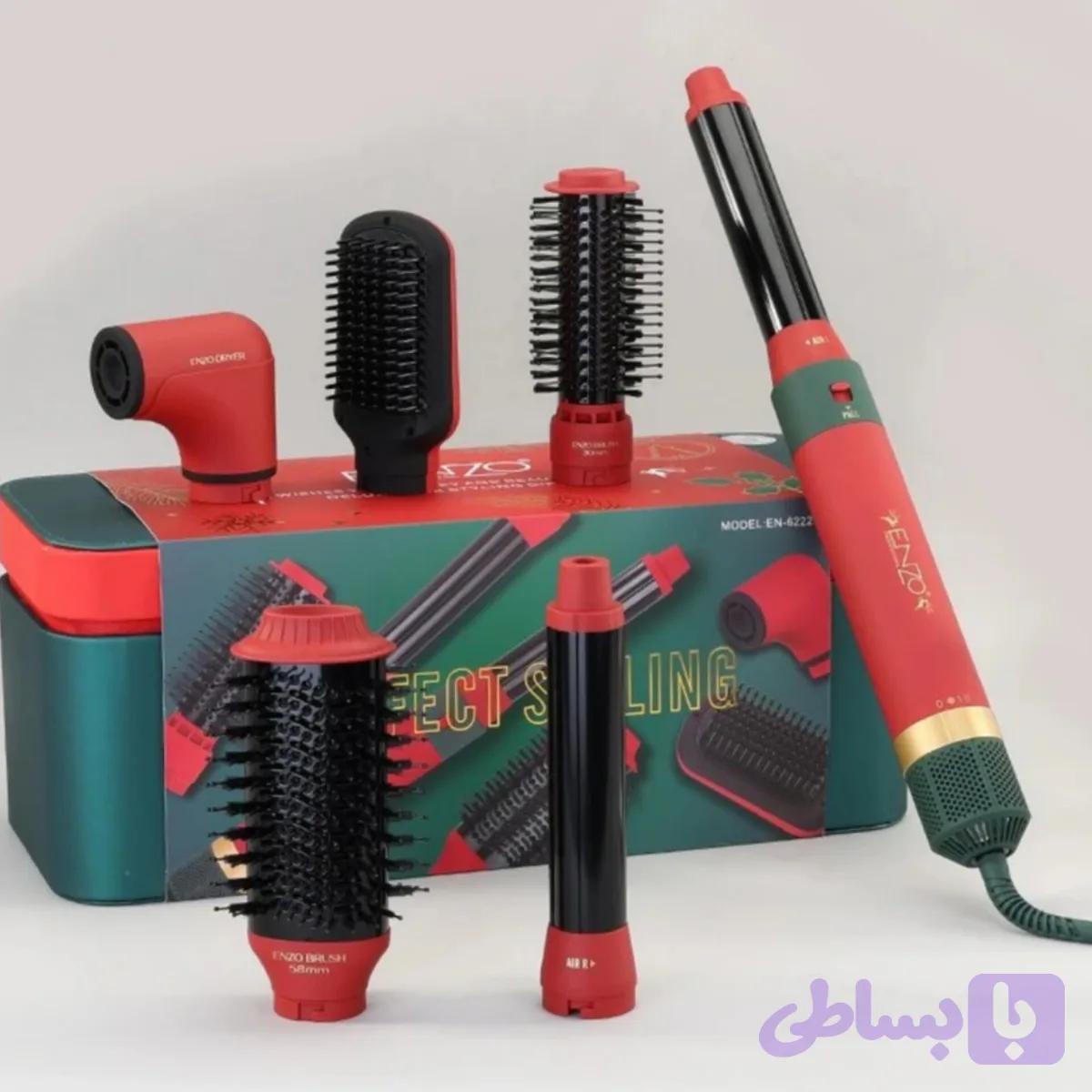 سشوار حرفه‌ای انزو مدل EN6222 چند کاره | گالری آراد | عطر، گجت و لوازم شخصی