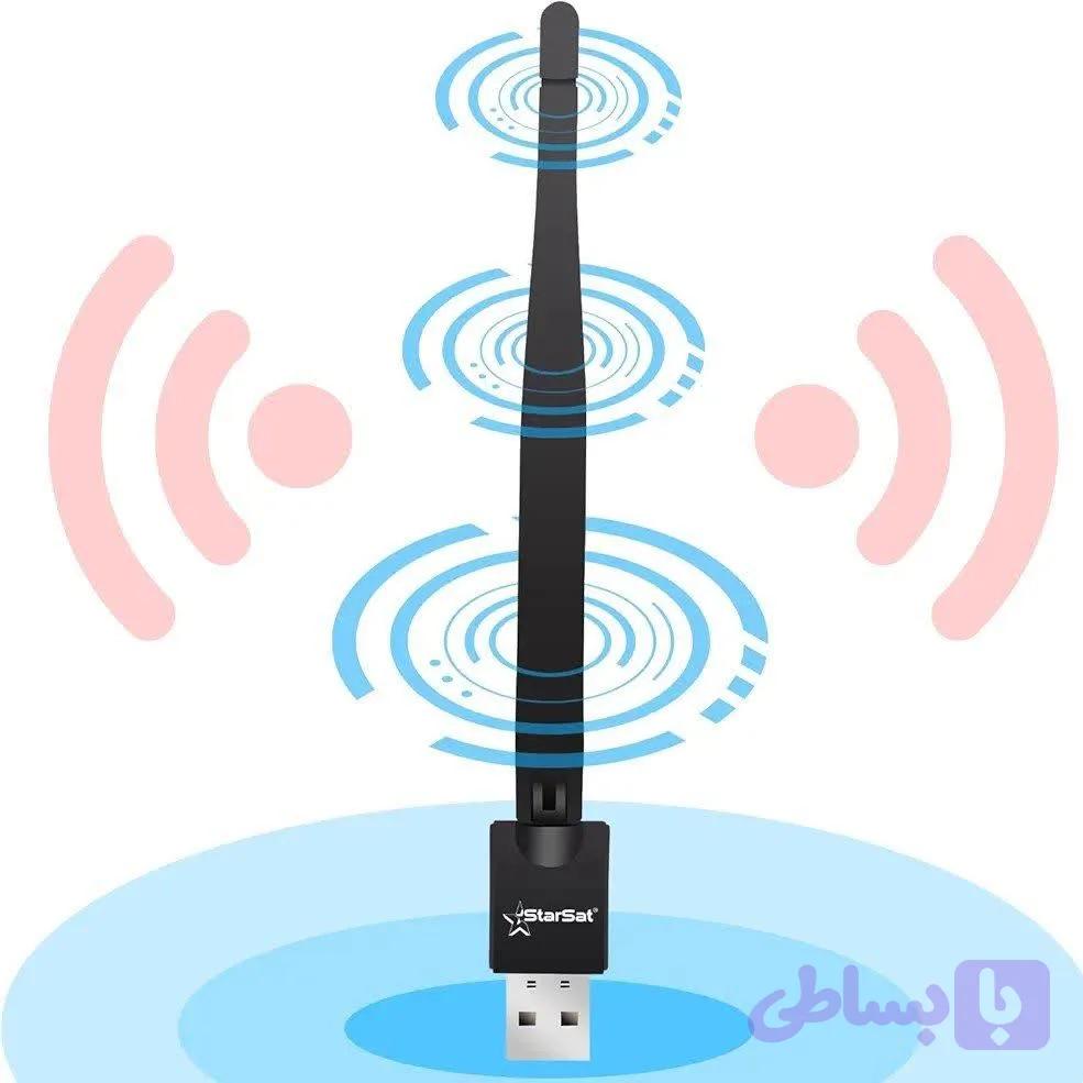 فلش دانگل وای فای استارست اصلی چراغ دار فابریک | گالری آراد | عطر، گجت و لوازم شخصی
