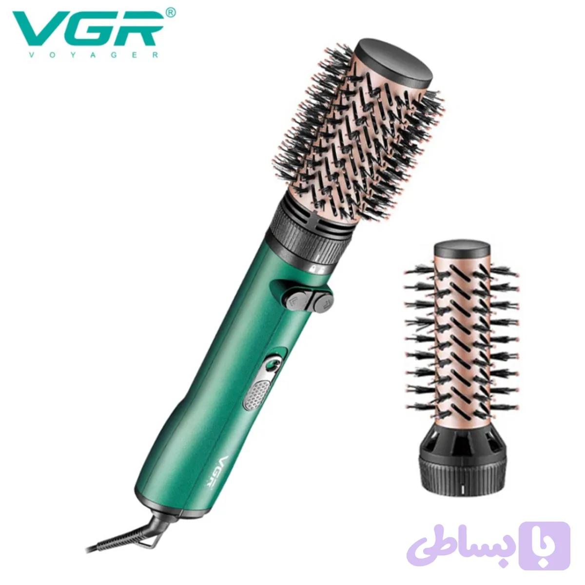 سشوار چرخشی وی جی آر مدل V498 با دو سری و باد سرد | گالری آراد | عطر، گجت و لوازم شخصی