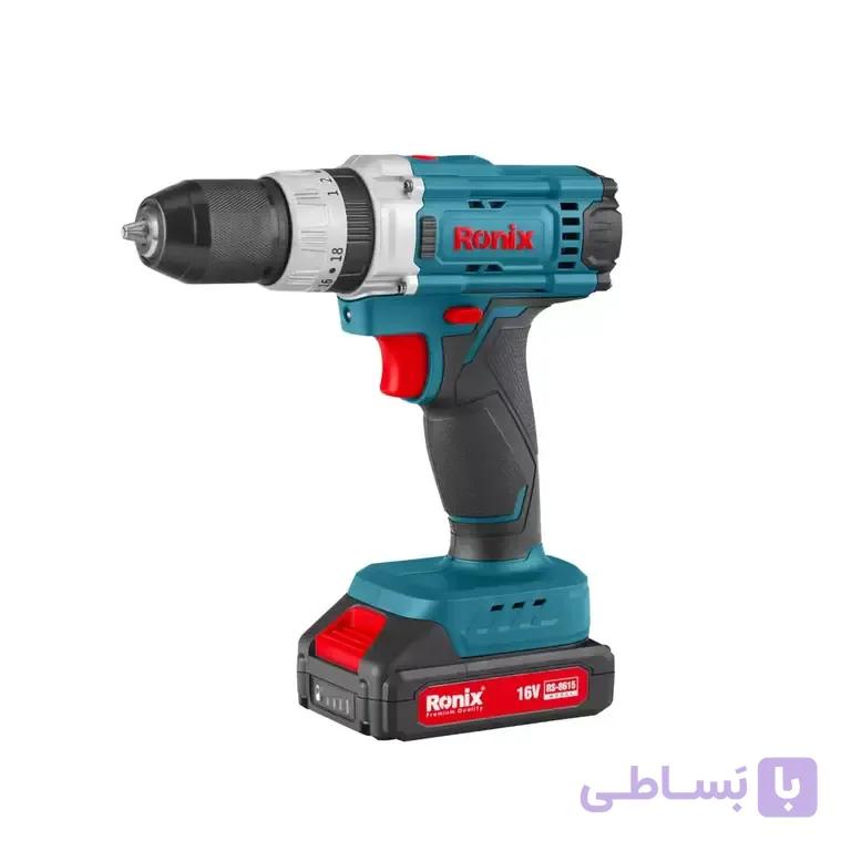 کیت دریل شارژی 16 ولت 33 پارچه رونیکس RS-8615 | گالری آراد | عطر، گجت و لوازم شخصی