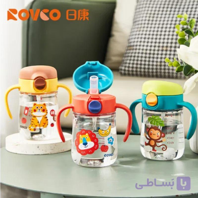 لیوان نی و دسته دار 240 میل رووکو گربه Rovco 1066 | گالری آراد | عطر، گجت و لوازم شخصی
