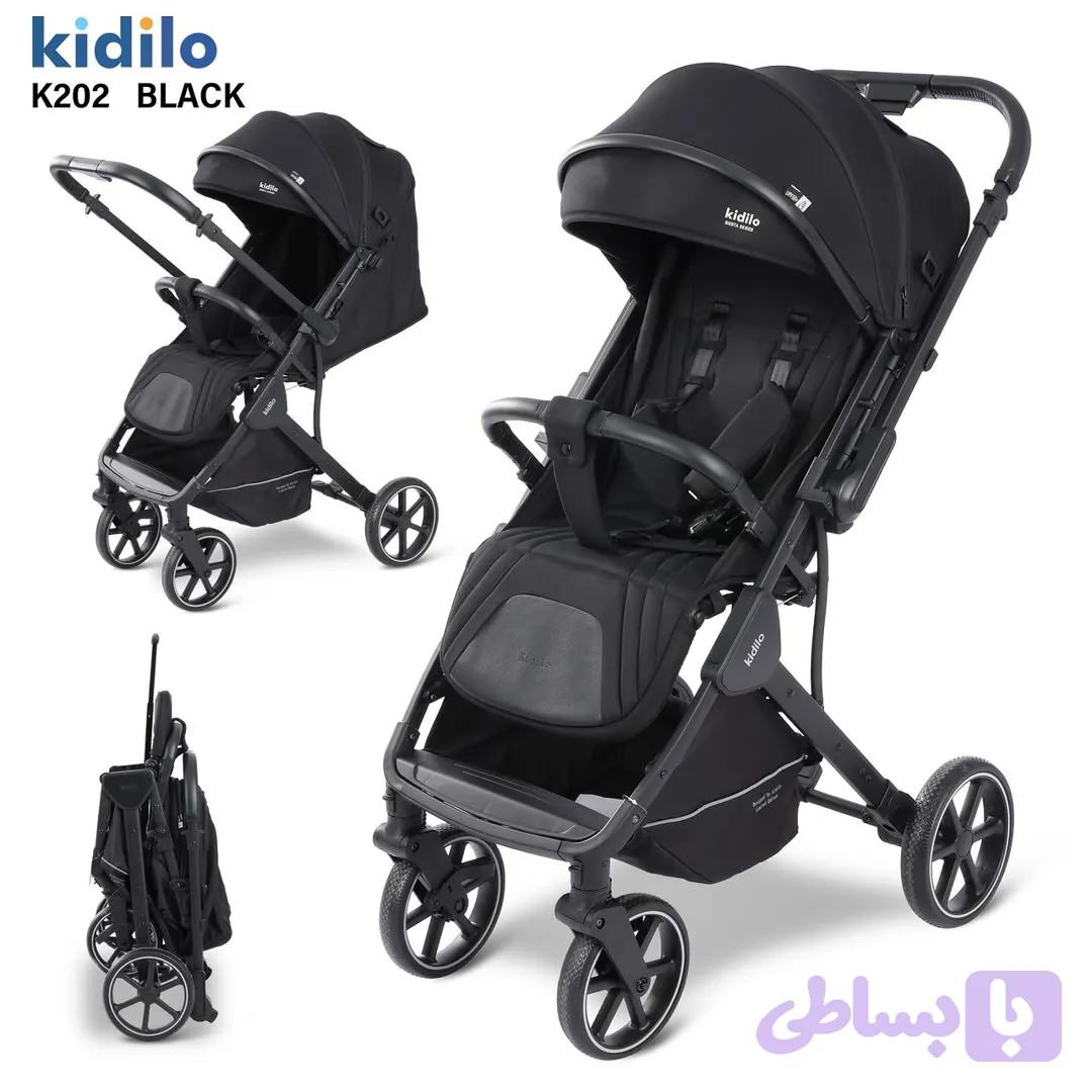 کالسکه مسافرتی روبه مادرشو کیدیلو مدل Kidilo k202 | گالری آراد | عطر، گجت و لوازم شخصی